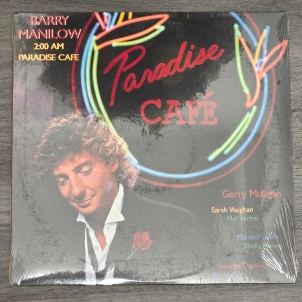 Barry Manilow 2:00 AM Paradise Cafe Vintage Vinyl LP Record Arista 1984